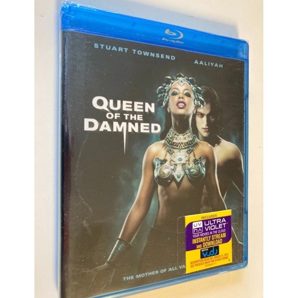 Queen Of The Damned Blu-ray Aaliyah Anne Rice Horror New In Wrapper